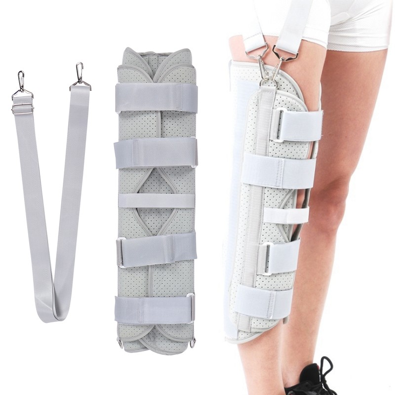 Knee Immobilizer Brace with Shoulder Sling Knee Splint Support for