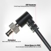 Alvin's Cables D-Tap to Right Angle Locking DC Coiled Power