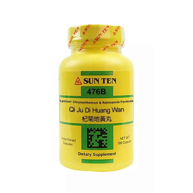Sun Ten-Lycium, Chrysanthemum & Rehmannia Formula, Capsules/Qi Ju Di Huang