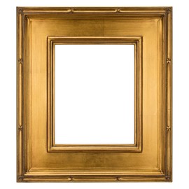 Creative Mark Museum Plein Aire Ornate Picture Frame - 8x10 - Gold Leaf - Pack of 1, High-End Antique Style Frames - Open Back with No Glass or Backing