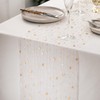 5M Gold Table Runner, Star Table Runners for Dining Table