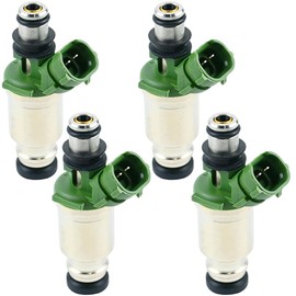 Fuel Injectors Set of 4 Compatible with Toyota Camry MR2 RAV4 Solara Celica 2.0L 2.2L l4 1992-2000, 23250-74100 FJ295 23209-74100 2325074100 2320974100