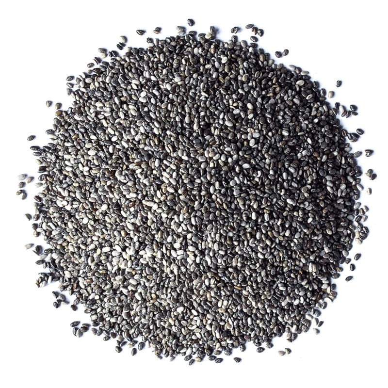 Food to Live Black Chia Seeds, 8 Ounces – Whole,