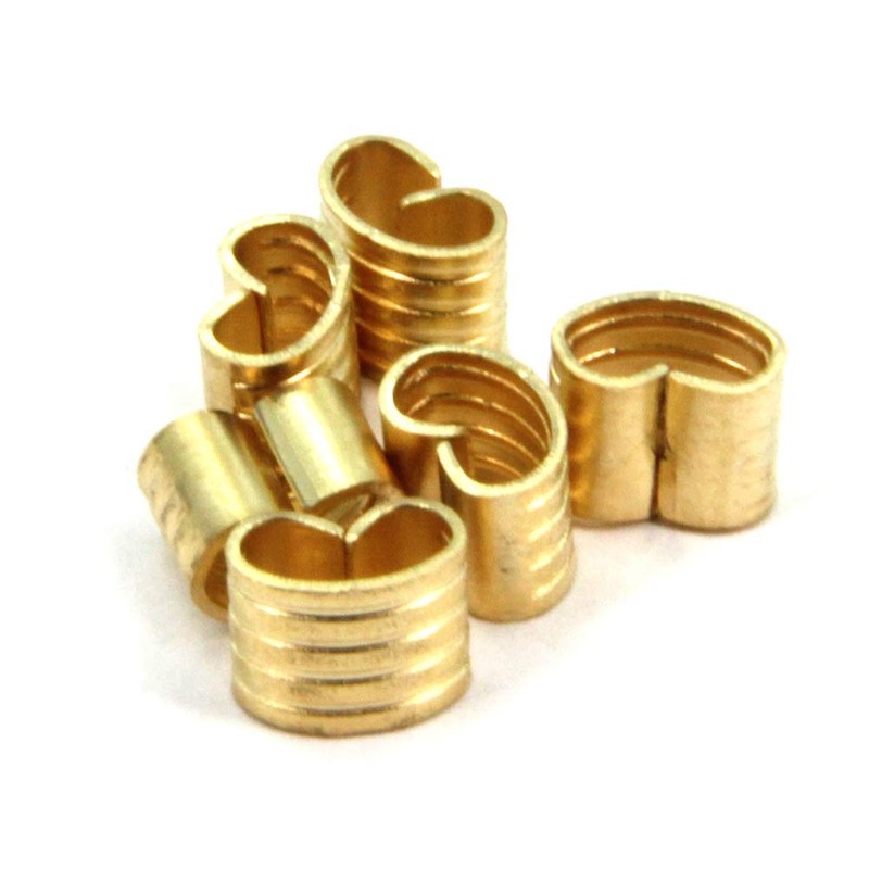 Befenybay 12 hebillas de cobre preprensadas para 2GT Open Timing