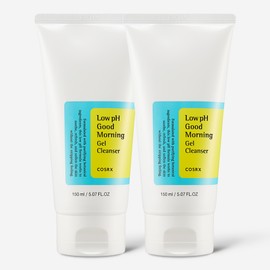 COSRX Low pH Good Morning Gel Cleanser / Morning Cleanser, Low-Irritation Cleanser 150ml, 2pcs