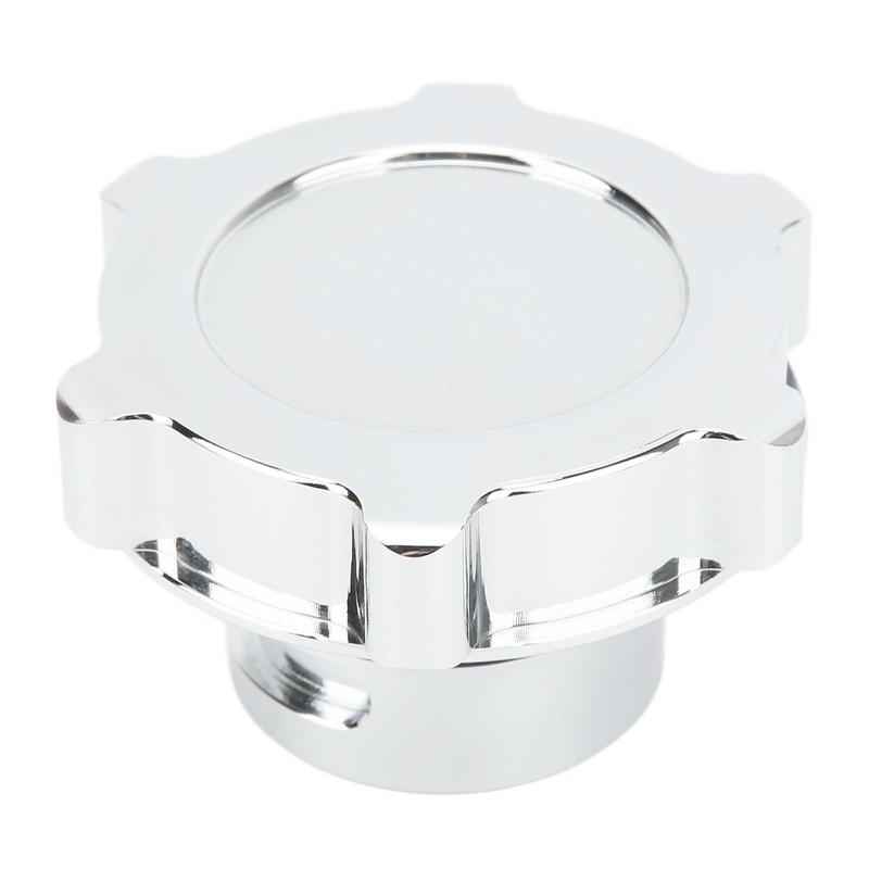 Oil Cap Aluminium Alloy Polished Oil Inlet Cover Cap Replacement