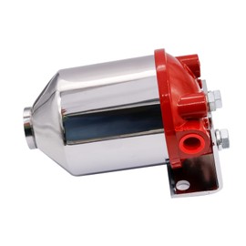 Inline Canister Large Hot Rod Fuel Filter Frame 3/8 NPT Inlet Outlet Racing 10 Micron