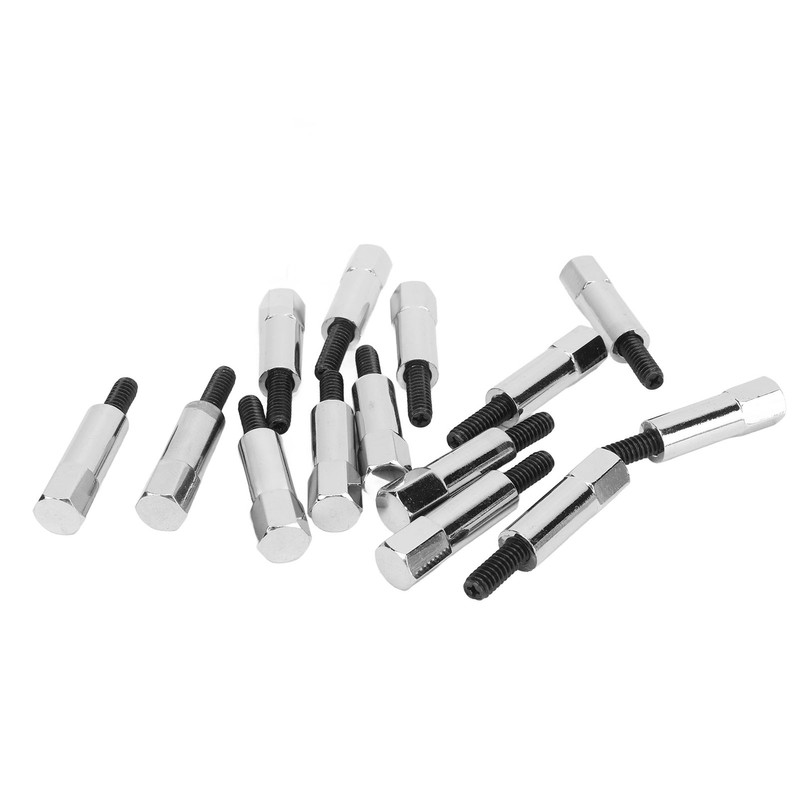 14Pcs Engine Valve Cover Bolt 7283 Electroplated 1/4in‑20 Valve Cover