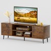 JUMMICO TV Stand for 65 Inch TV, Modern Entertainment Center