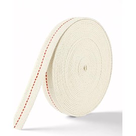 16.4 Ft Oil Lamps Wicks, 3/4 Inch Lantern Wick Candle Wicks Replacement Wichs for Oil Lamps (1, 3/4 Inch)