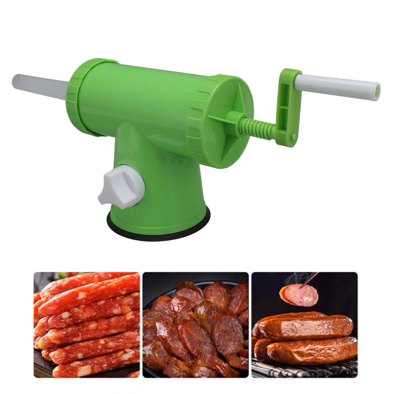 Sausage Stuffer Machine with 4 Stuffing Tubes Sausage Stuffer Filler