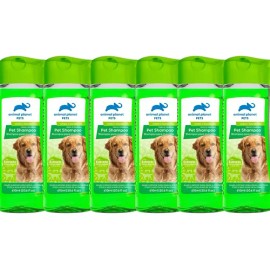 Shampoo Animal Planet Perro Extracto Cítrico 610ml 6pzas Aloe Vera