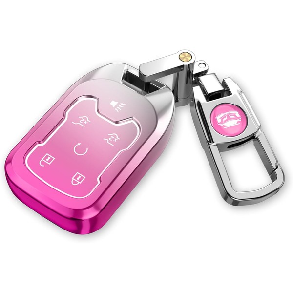 for Chevy GMC Key Fob Cover with Keychain.Compatible with 2023