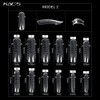 KADS 120PCS Clear Full Cover Dual Nail System Form UV