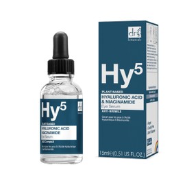 Dr Botanicals 5% Hyaluronic Acid & 5% Niacinamide Eye Serum | Eye Serum for Wrinkle Reduction, Pore Refinement & to Enhance Skin Texture - Advanced Anti-Aging Formula - 15ml
