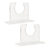 2pcs Baseball Bat Holder for Vertical Display Sturdy Acrylic Bat