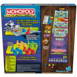 Monopoly Knockout Family Party Game for Kids, Teens, and Adults | Ages 8 and Up | 2-8 Players | 20 Mins. Average | Quick-Playing Board Games (English & French)