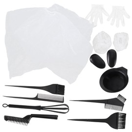IWOWHERO Professional Hair Dyeing Kit 1 Set Hair Coloring Tools Dark Styling Combs
