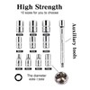 Egofine 12pcs 1/4 Inch Mini Ratchet Socket Wrench Set, Drive