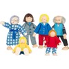 GoKi Wooden Flexible Puppets City Family