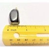 Natural Tumbled Shungite Crystal Mineral Pendant Without Chain
