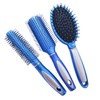 Baluue 3pcs Assorted Massage Comb for Curly Hair Ergonomic Scalp