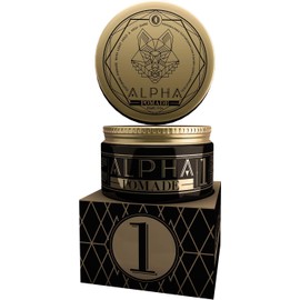 OURO Alpha 1 Pomade, Cera Gel para Cabello con Fijación Ligera y Brillo Intenso, 85 g