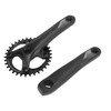 Bolany 34T Bike Single Crankset 104 BCD 7‑12 Speed Square