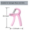 Strengthener Hand Grip Pink Kid Boys Girls Teenager Strength Trainer