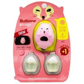 Bullsone Polar Fresh Vent Clip Type 4.3ml 2 pieces - floral scent 5ea
