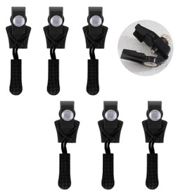 Fix Zipper Repair Kit,Zip Slider Repair Instant Kit,Instant Zipper Plier,Zipper Fix Kit,Easy Install,Replacement Zip Slider for Backpacks Travel Practical Accessories (Large 6pcs)