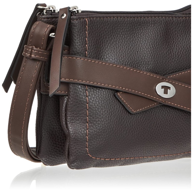 TOM TAILOR, LILLY, Damen, Umhängetasche, XS, Dark Brown