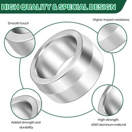 AUTOVIC Intermediate Shaft Bushings, for Dodge Ram Intermediate Steering Column Shaft Bushing 1994-2022 Upgrade Billet Aluminum-2 Pair