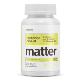 Matter Probivos Adultos Probióticos Con Glutamina 45 Cap Sabor Sin Sabor