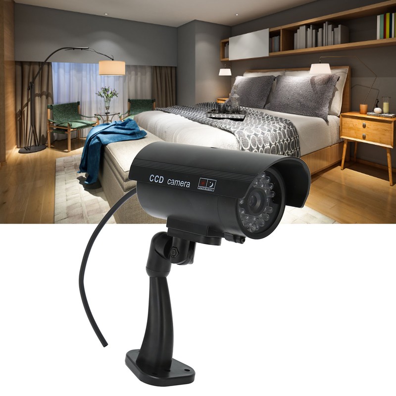 Dummy Security Camera Fake CCTV Simulated Surveillance Security Camera with