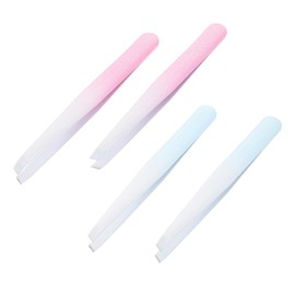 Beavorty Precision Tweezers for Eyebrows Lash Extensions Stainless Steel Tweezers for Women