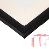 18x18 Solid Oak Wood Picture Frame with 14x14 Mat Opening