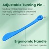 Fremouth 5 Count Universal Expander Keys, Dental Orthodontic Expansion Key