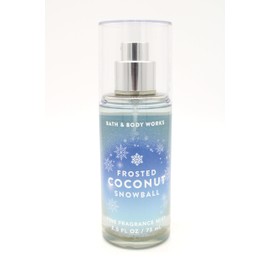 Generic Frosted Coconut Snowball, Bath and Body, Fine Fragrance Mist, Travel Size, 2.5 fl oz
