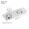 uxcell 20 Pcs AA Battery Positive to Negative Conversion Spring