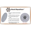 Heat Equalizer-6 inch High-Polish Commercial-Grade Diffuser for Gas & Electric