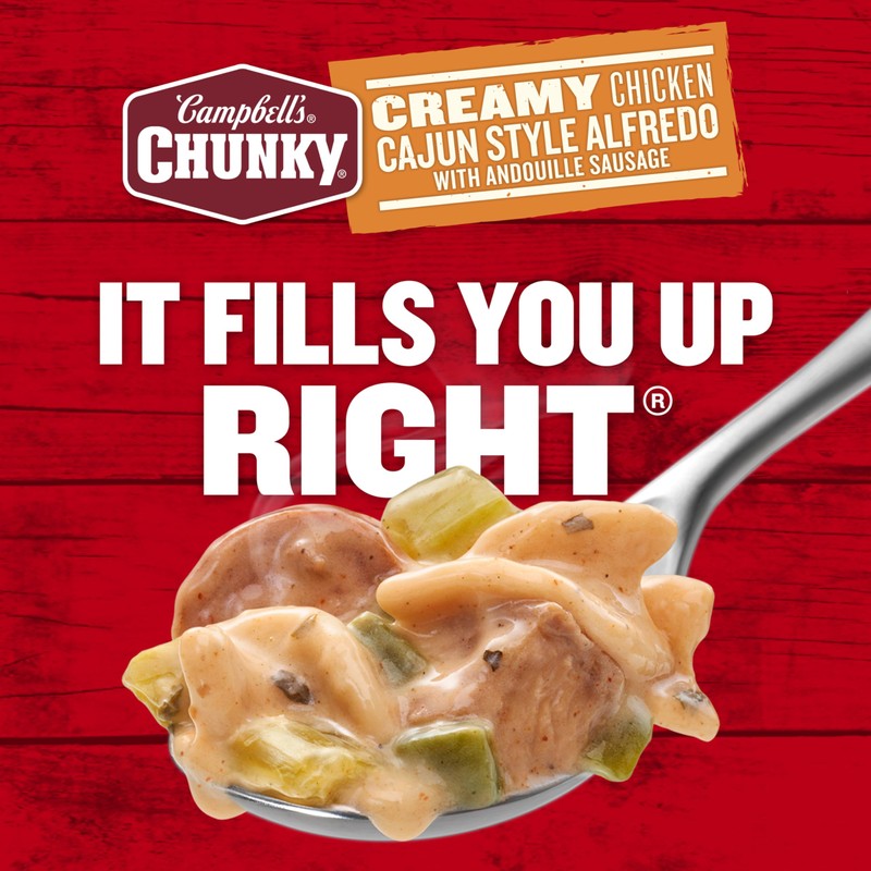 Campbell's Chunky Creamy Chicken Cajun Style Alfredo With Andouille Sausage