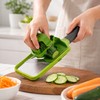 Multifunctional Vegetable Cutter Slicer with Stainless Steel Blades – Compact