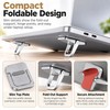 Mini Laptop Stand for Desk – 2-Piece Aluminum Alloy &
