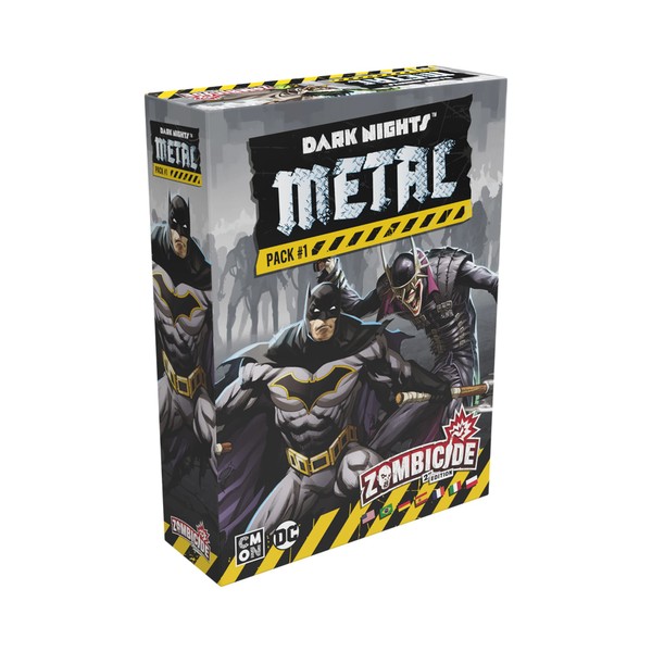 CMON Zombicide Dark Nights Metal Pack #1 | Set of