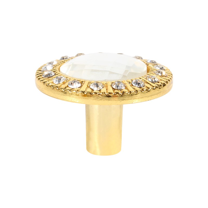 10pcs Clear Diamond Crystal Glass Wardrobe Knob Cupboard Drawer Door