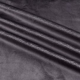 Shannon Minky Solid Cuddle 3 Ash, Fabric by the Yard