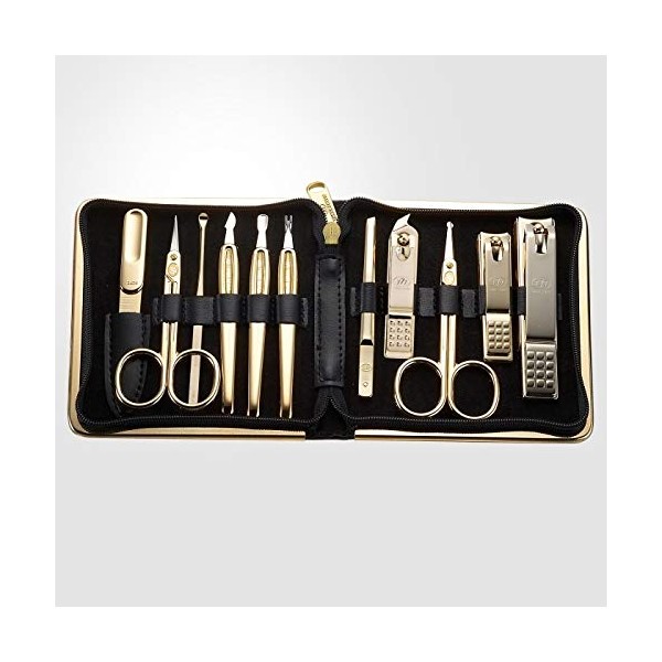 K-Beauty! Three Seven (777) Travel Manicure Grooming Kit Nail Clipper Set (11 PCs, 950RG), MADE IN KOREA, SINCE 1975.