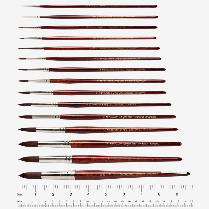 Pro Arte : Acrylix Round Synthetic Acrylic / Oil Brush