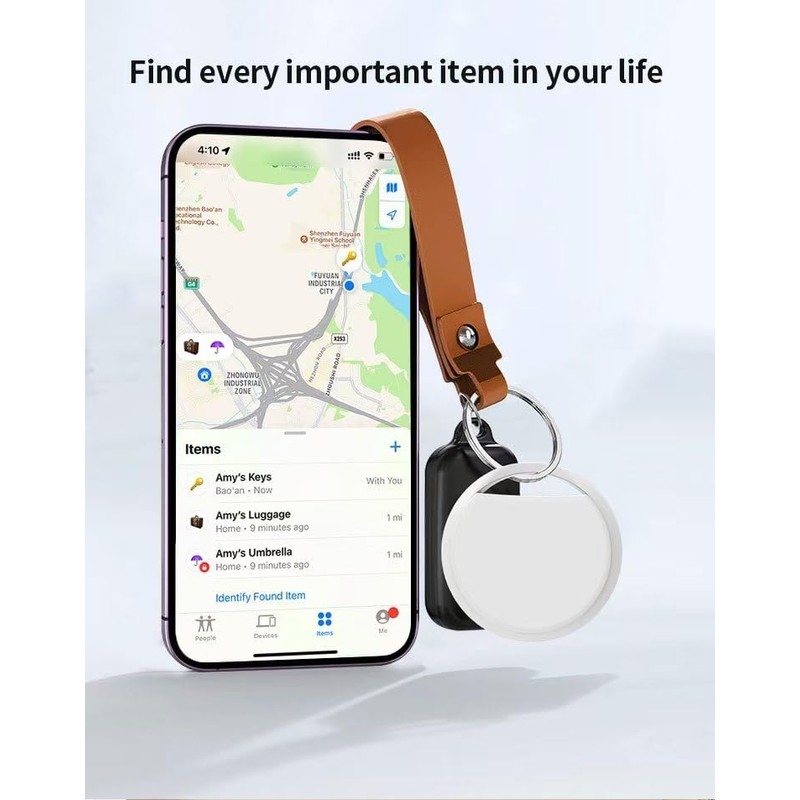 Tracker, Bluetooth Luggage Tracker Works with Apple Find My APP
